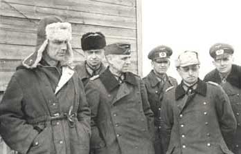 Friedrich Paulus as a prisoner of war at Stalingrad, Russia, Feb 1943