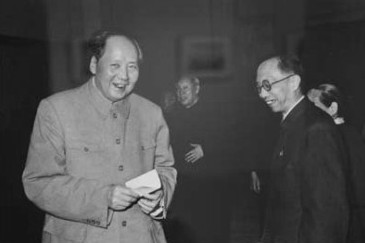 Mao Zedong and Puyi, fall 1961