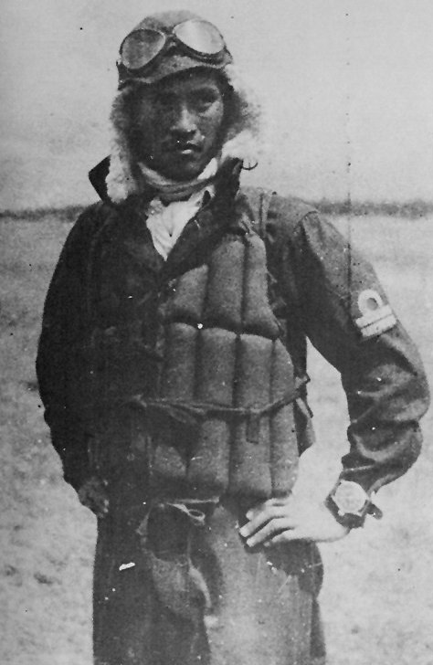 Seki in flight gear, probably before his last flight on 25 Oct 1944