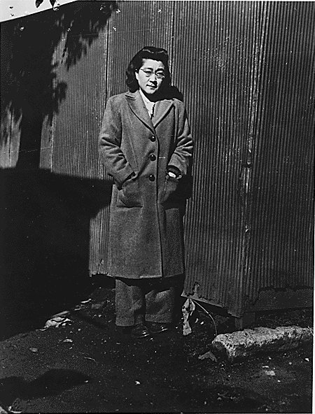 Iva Toguri at Radio Tokyo, Japan, 5 Dec 1944, photo 5 of 5