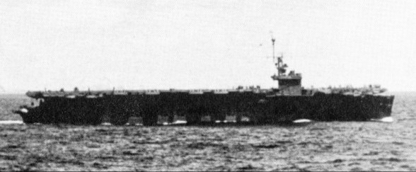 USS Coral Sea underway, 1943-1944