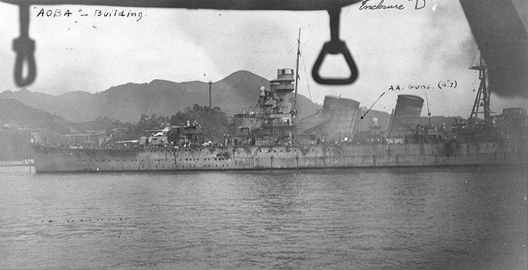 Aoba near Nagasaki, 1927, intelligence photo, 1 of 2
