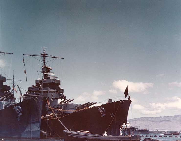 Astoria at Pearl Harbor, Jun 1942