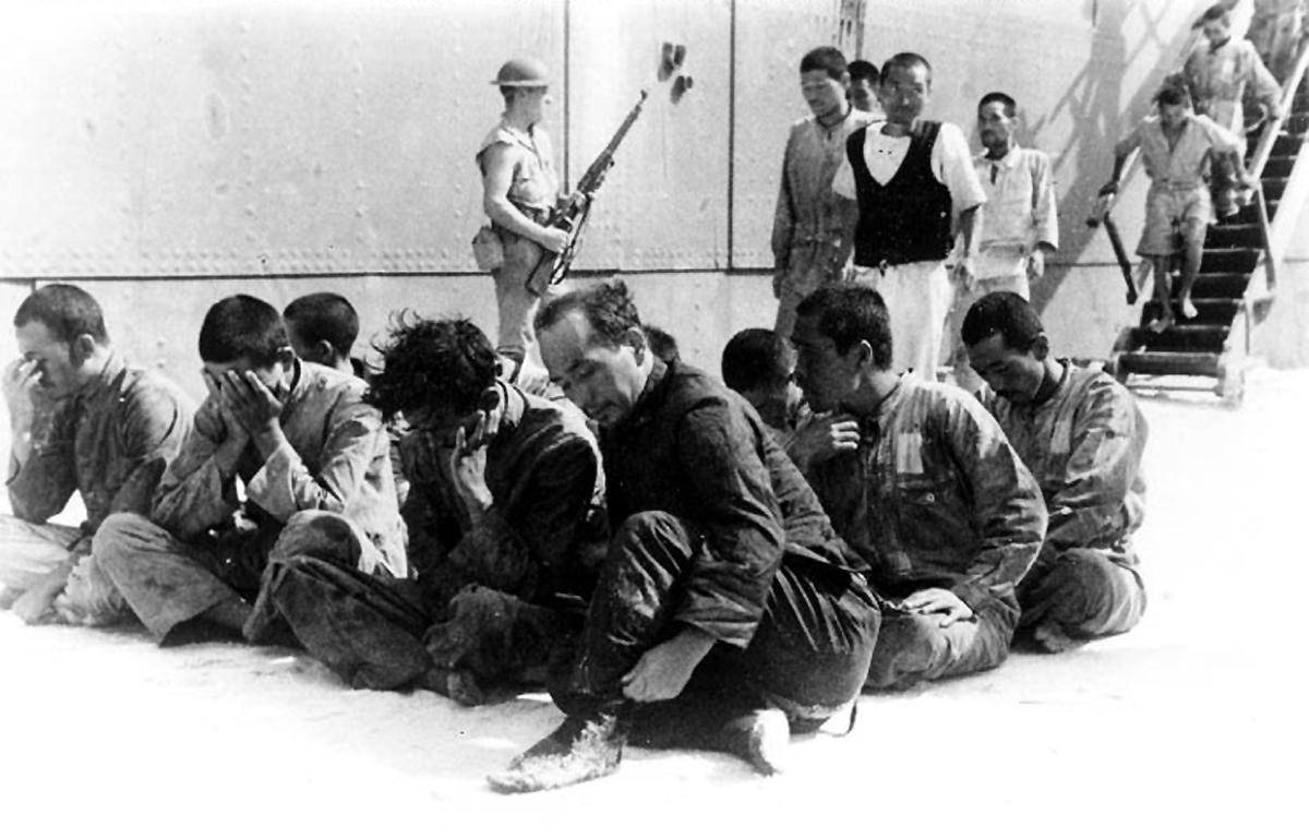 Survivors of Hiryu at Midway, Jun 1942
