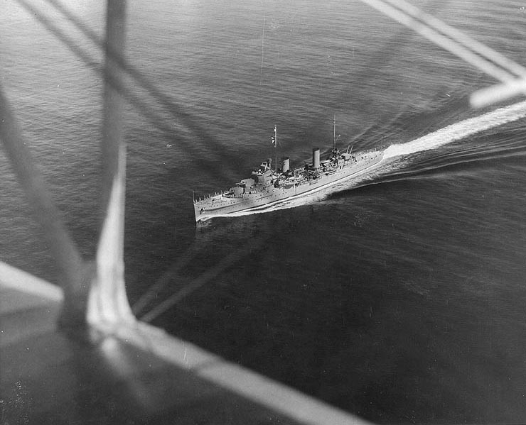 HMS Apollo off St. Johns, Virgin Islands, 2 Feb 1937