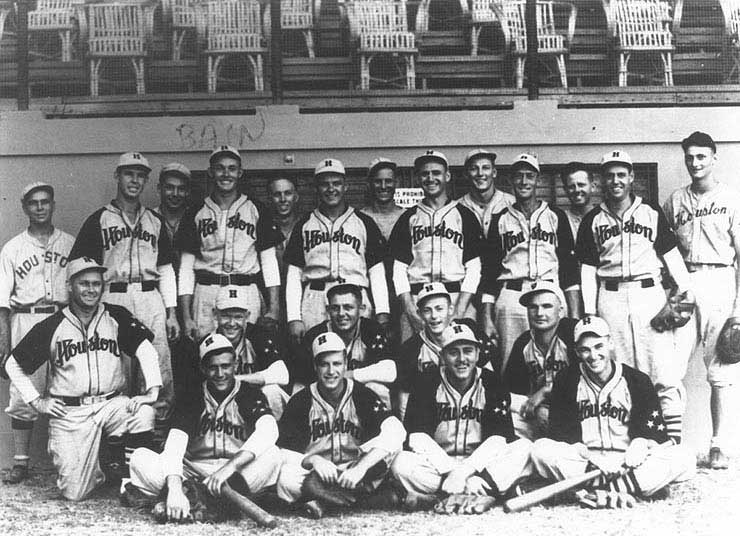 Houston's baseball team, circa 1940-1941