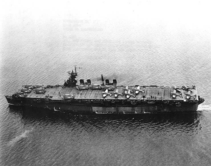 Independence in San Francisco Bay, 15 Jul 1943, photo 1 of 2