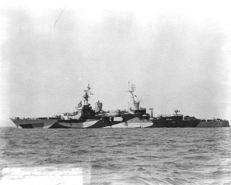 Indianapolis off San Francisco, California, 1 May 1944