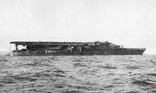 Carrier Kaga off Yokosuka, Japan, 1929