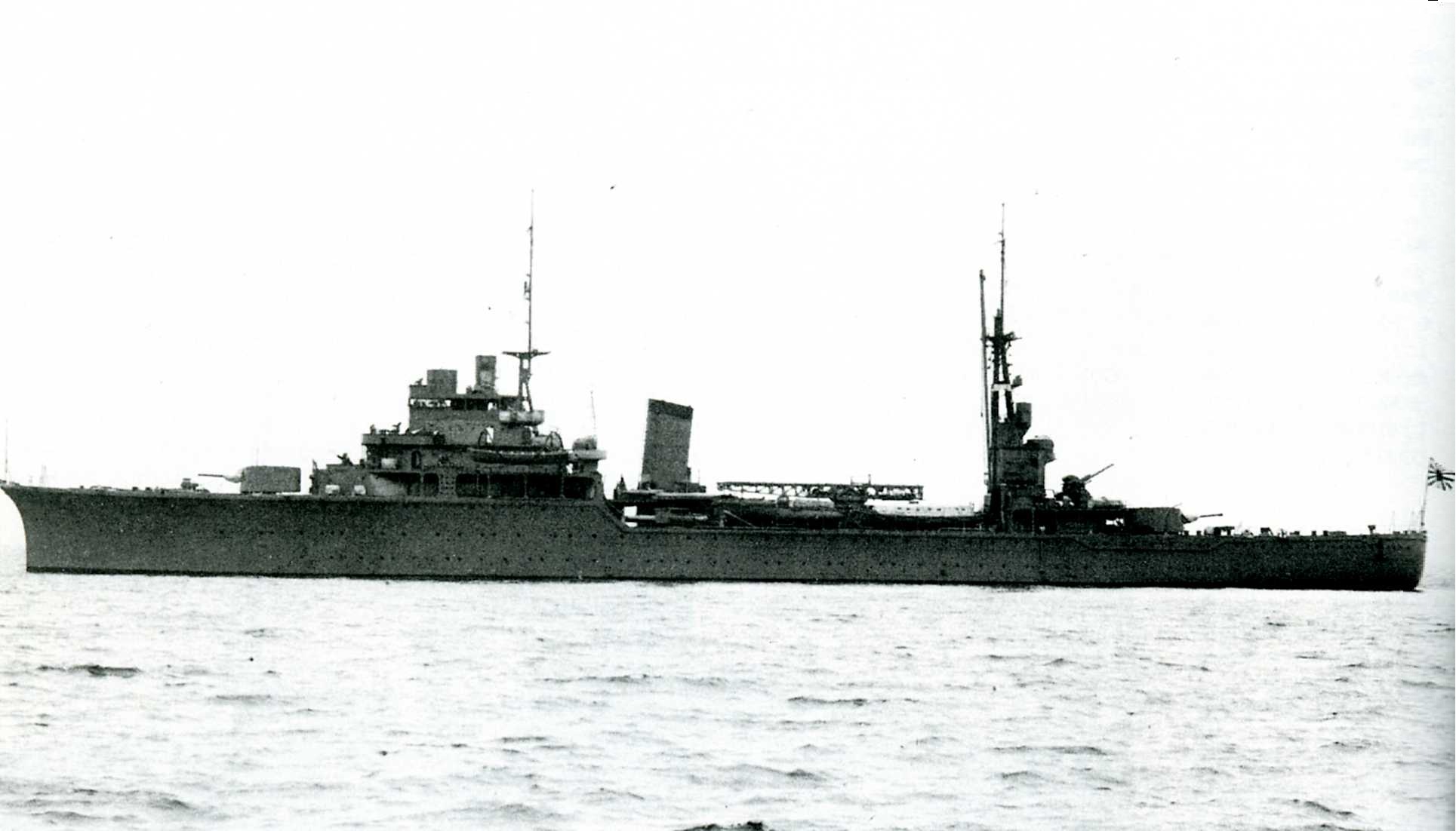 Light cruiser Kashii at Yokohama, Japan, July 15, 1941