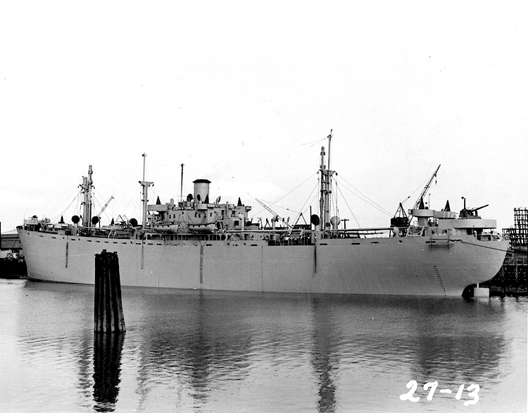 Liberty Ship SS Joseph M. Terrell at J. A. Jones, Brunswick, Georgia, United States, circa 1944