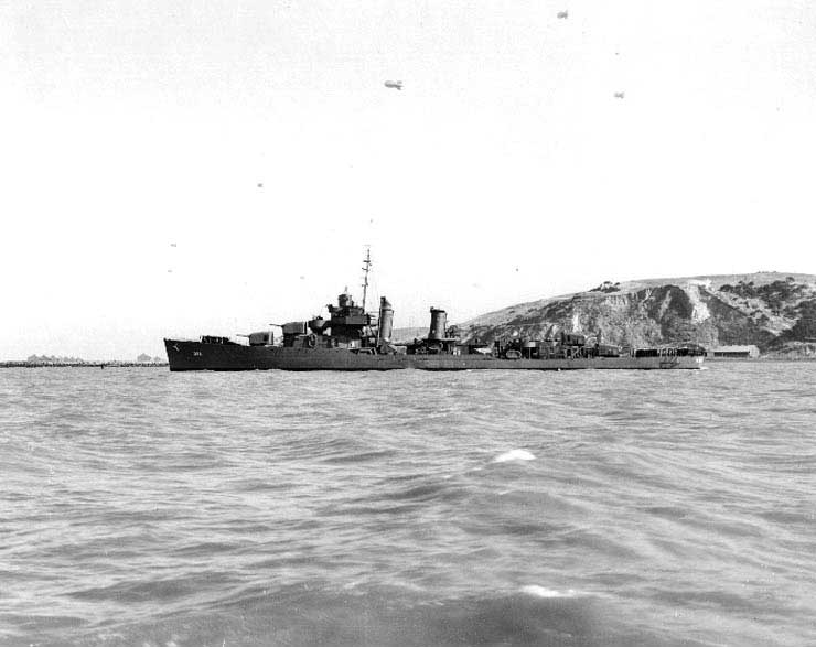 Porter off Mare Island Navy Yard, California, United States, 10 Jul 1942, photo 2 of 2
