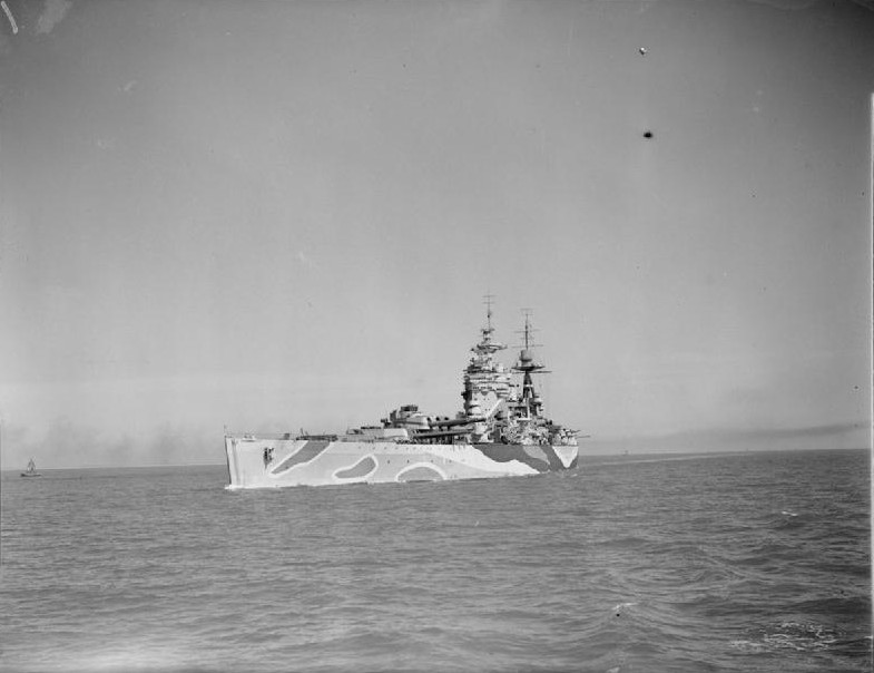 HMS Rodney underway, date unknown
