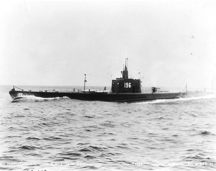 Searaven making full speed while running trials off Portsmouth, New Hampshire, United States, 13 May 1940, photo 1 of 3