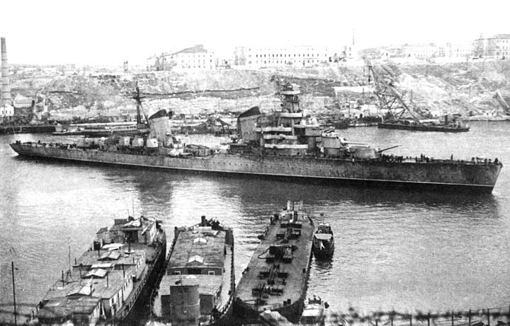 Light cruiser Voroshilov, Sevastopol, date unknown