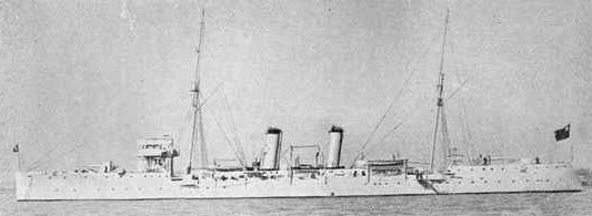 Chinese cruiser Yingrui, 1929