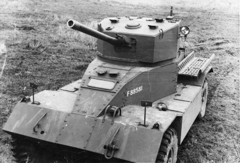 AEC Mk II armored car, date unknown