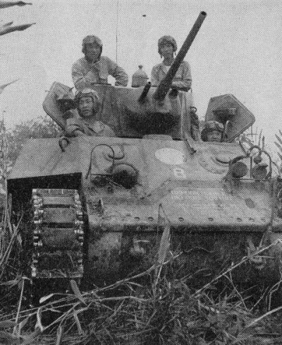 Nationalist Chinese M3A3 light tank, date unknown