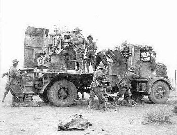 Vehicle-mounted Italian Cannone da 90/53 anti-aircraft gun, circa 1940s